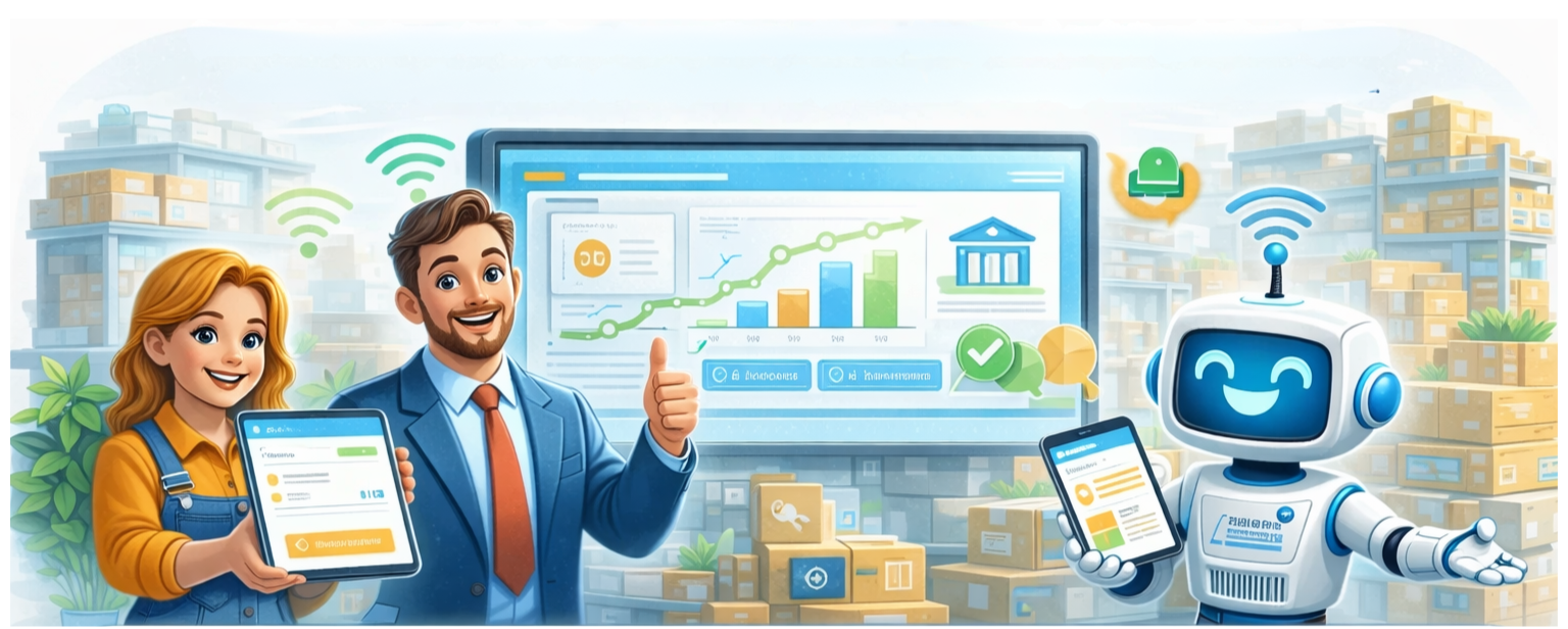 B2B Communication & Order Processing - integrated ordering platform