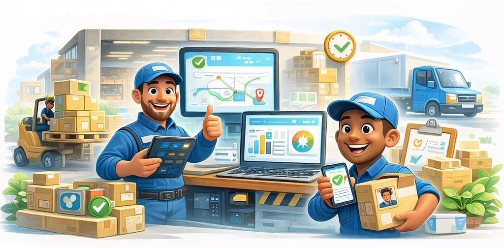 Logistics & Distribution Management - warehouse and delivery operations